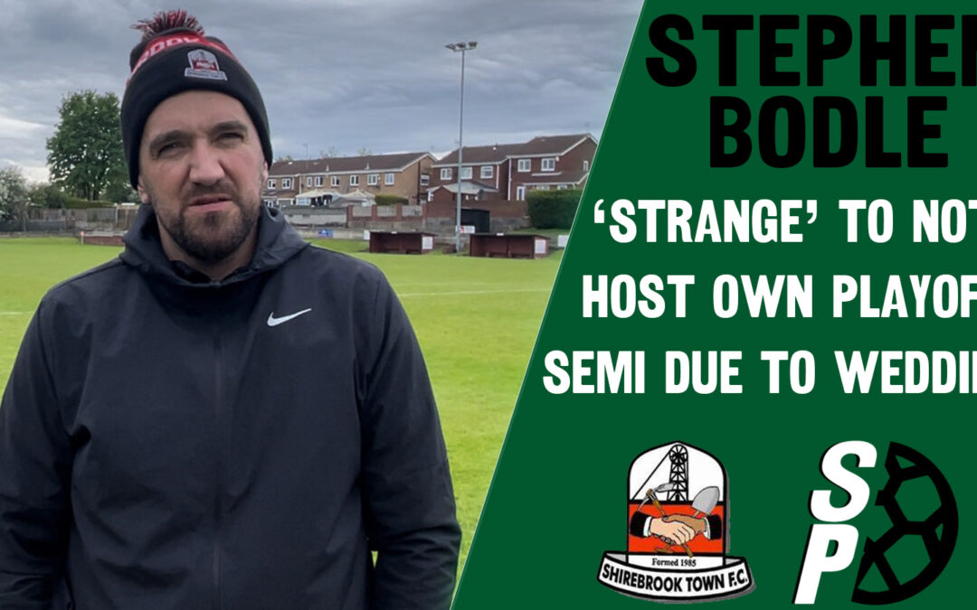 Shirebrook Town manager Stephen Bodle